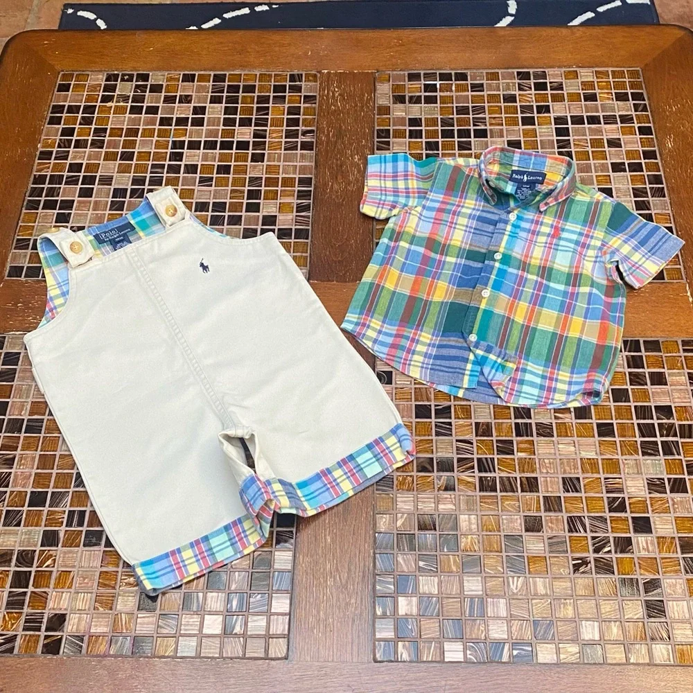Ralph Lauren Baby Polo Chino Set